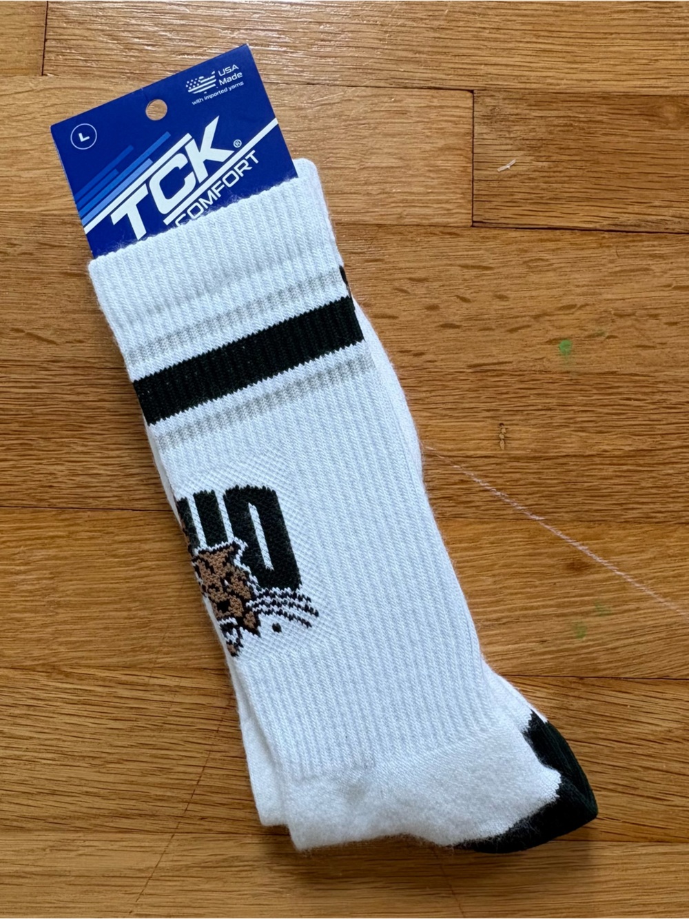 Ohio University Bobcat Crew Socks